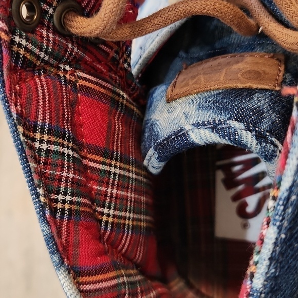 VAN'S OTW Collection,Blue/White Tie Dye Jean High tops, US Men's 8.5 - Picture 9 of 9